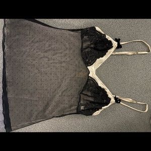 Banana republic mesh camisole